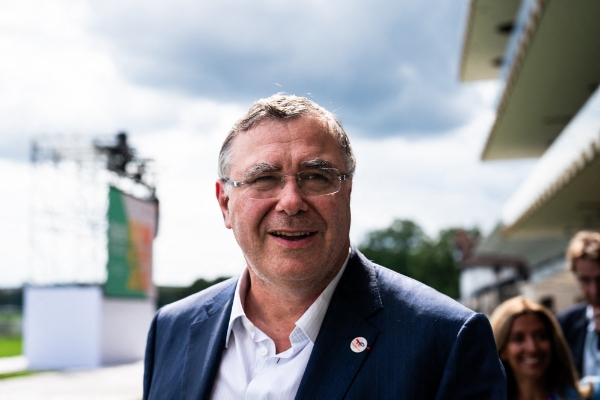 Patrick Pouyanné in Paris, 29 August 2023.