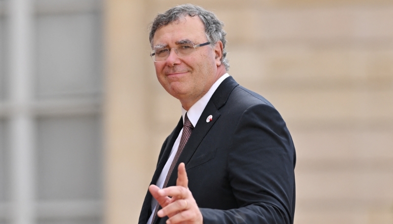 Patrick Pouyanné, TotalEnergies CEO, in Paris on 8 June 2024.