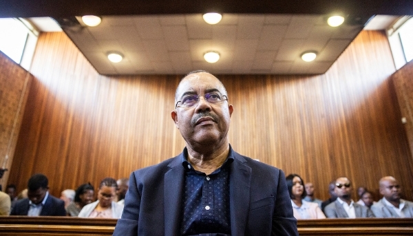 Manuel Chang in court in South Africa, 8 January 2019.