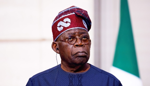 Bola Ahmed Tinubu in Paris on 28 November 2024.