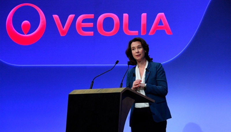 Veolia CEO Estelle Brachlianoff in Paris, June 2022.