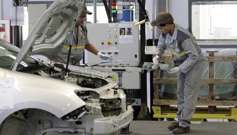 The Renault plant in Oran, which opened in 2014 and closed in 2020.