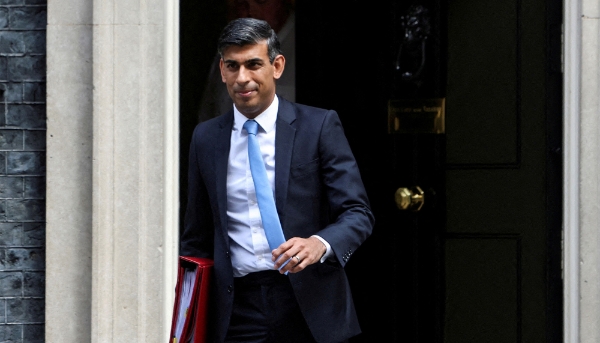 British Prime Minister Rishi Sunak.