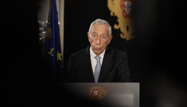 Portuguese president Marcelo Rebelo de Sousa.