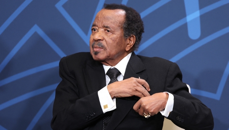 Cameroonian President Paul Biya at the US-Africa Leaders Summit, Washington, US, 13 December 2022.