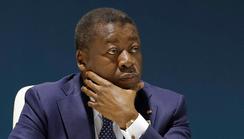 Togo's president Faure Gnassingbe in Baku, Azerbaijan, on 13 November 2024.