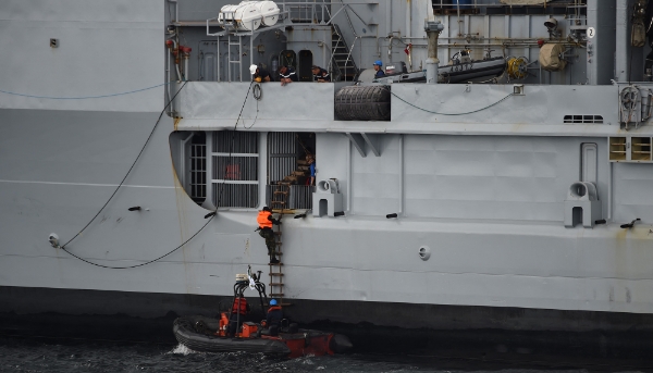 Exercise carried out during Grand African NEMO in October 2019, with Nigerian special forces and the French Navy.