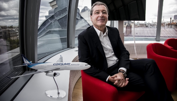 Corsair airline CEO Pascal de Izaguirre.