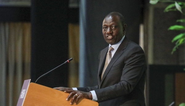 Kenyan president William Ruto.