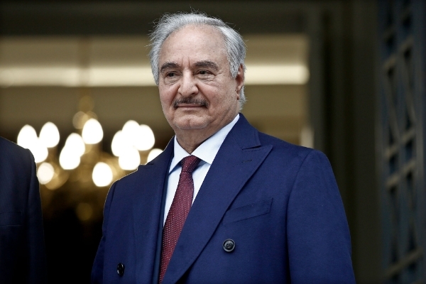 Commander of the Libyan National Army Khalifa Haftar.