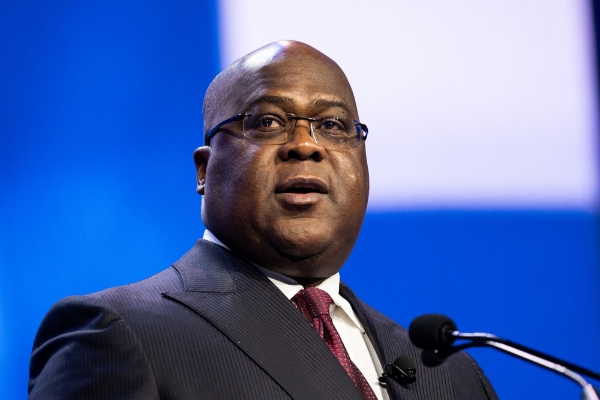 Félix Tshisekedi, President of the DRC.