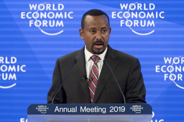 Ethiopian Prime Minister Abiy Ahmed Ali.