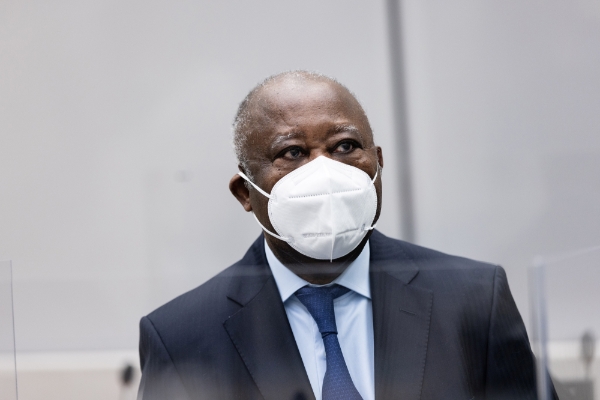 Former Ivorian president Laurent Gbagbo.