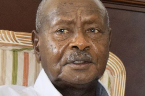 Ugandan President Yoweri Museveni.