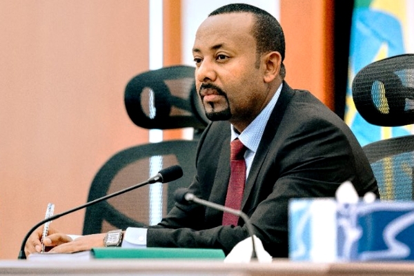 Ethiopian Prime Minister Abiy Ahmed Ali.