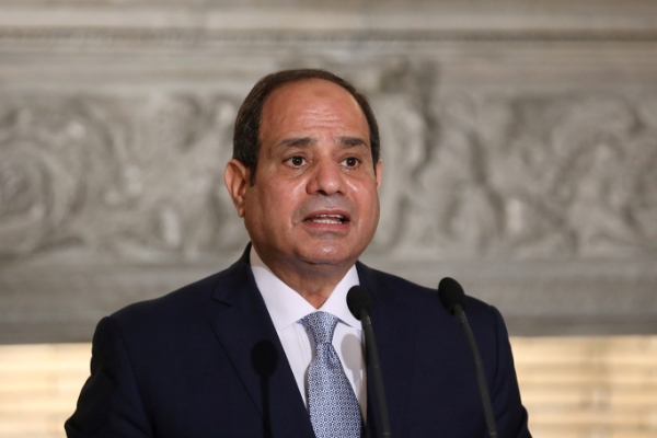 Egyptian President Abdelfattah al Sisi.