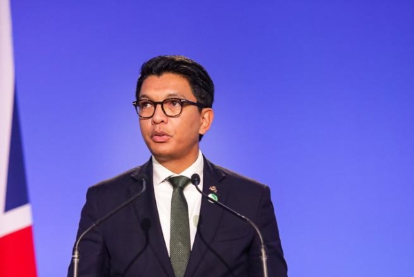 Madagascar's President Andry Rajoelina.