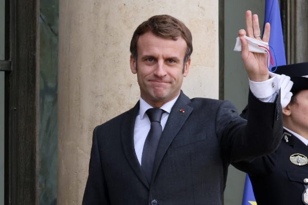 French President Emmanuel Macron.