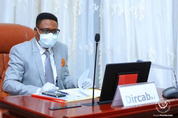 Désiré-Cashmir Kolongele Eberande, chief of staff in the DRC president's office.