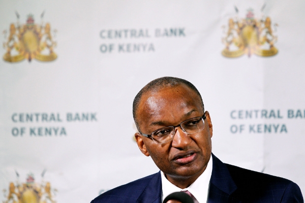 Central Bank of Kenya Governor Patrick Njoroge.