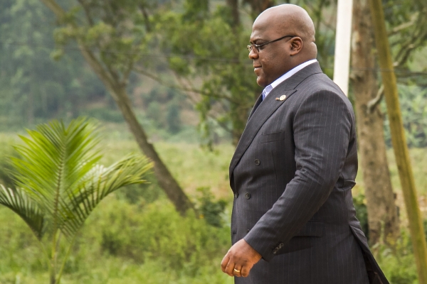 Congolese president Felix Tshisekedi.