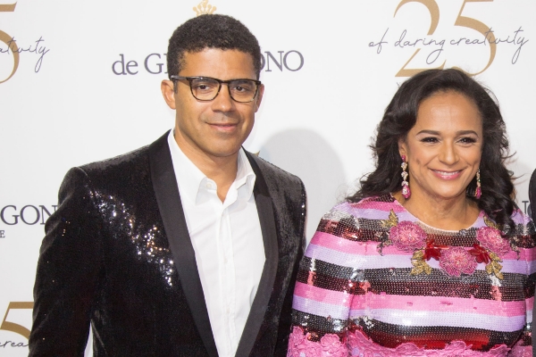 Sindika Dokolo and his wife Isabel dos Santos.