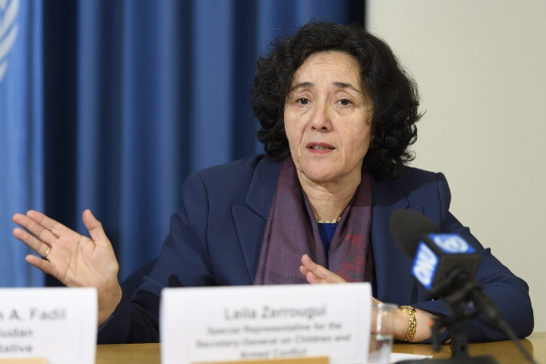 Head of the UN mission in DRC (MONUSCO) Leila Zerrougui.