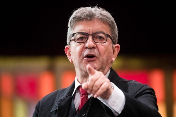 La France Insoumise leader, Jean-Luc Mélenchon.