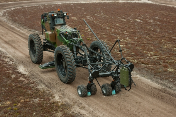 MBDA mine detection vehicles.