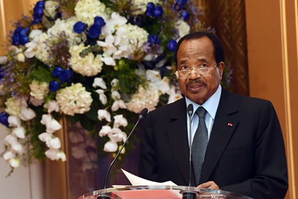 Cameroonian President Paul Biya.