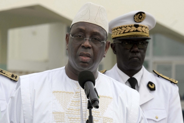 Senegalese President Macky Sall.